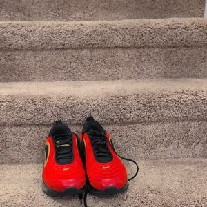 Nike Kids Red and Black Athletic Sneakers